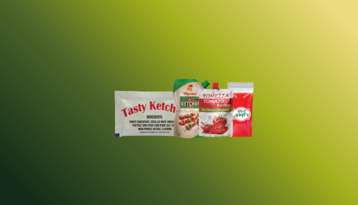Ketchup Packets give a simple yet effective way to increase client experience, whether in cafes, events