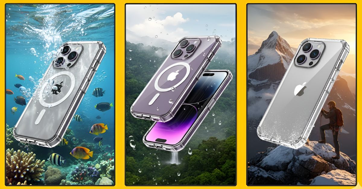 anti yellow clear case