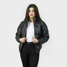 Women Brown Leather Jackets