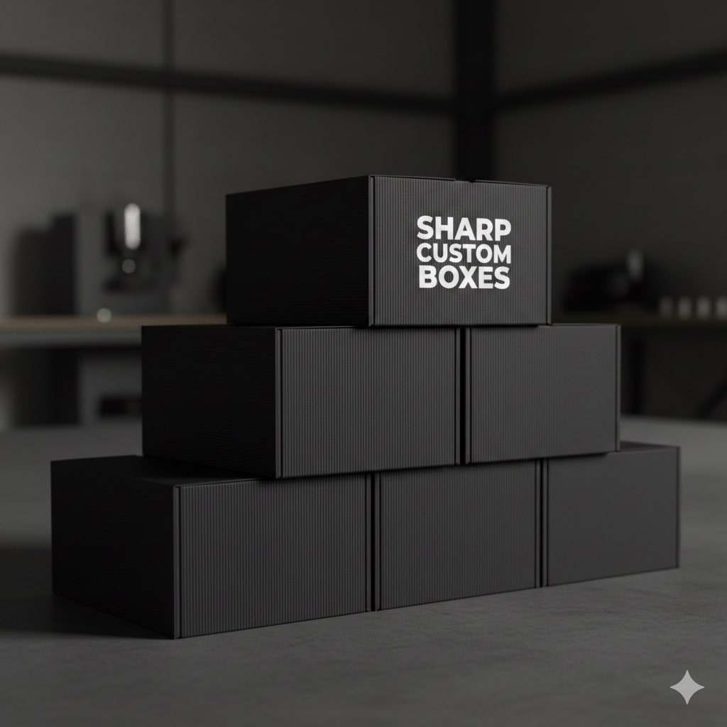 Black Mailer Boxes