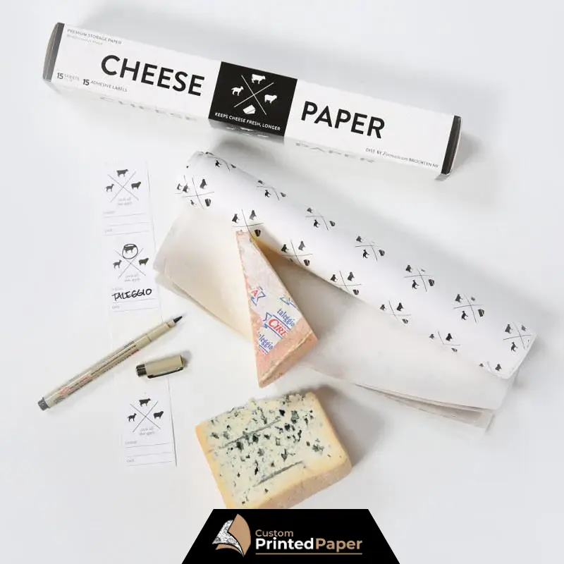 Custom cheese paper with logo