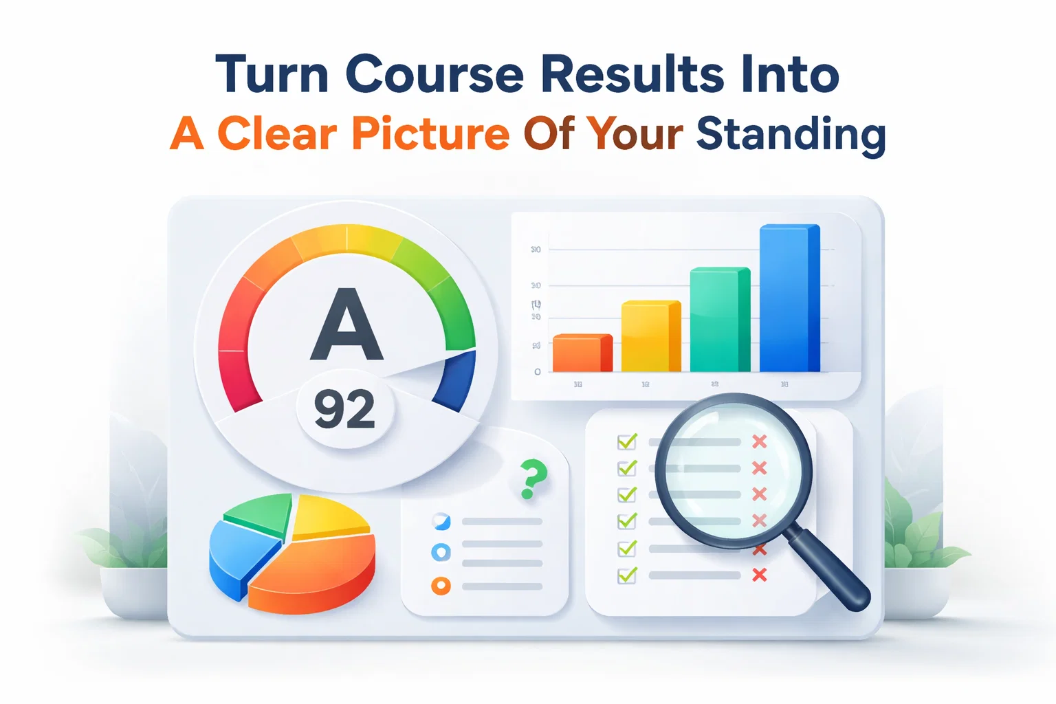 Turn Course Results Into A Clear Picture Of Your Standing